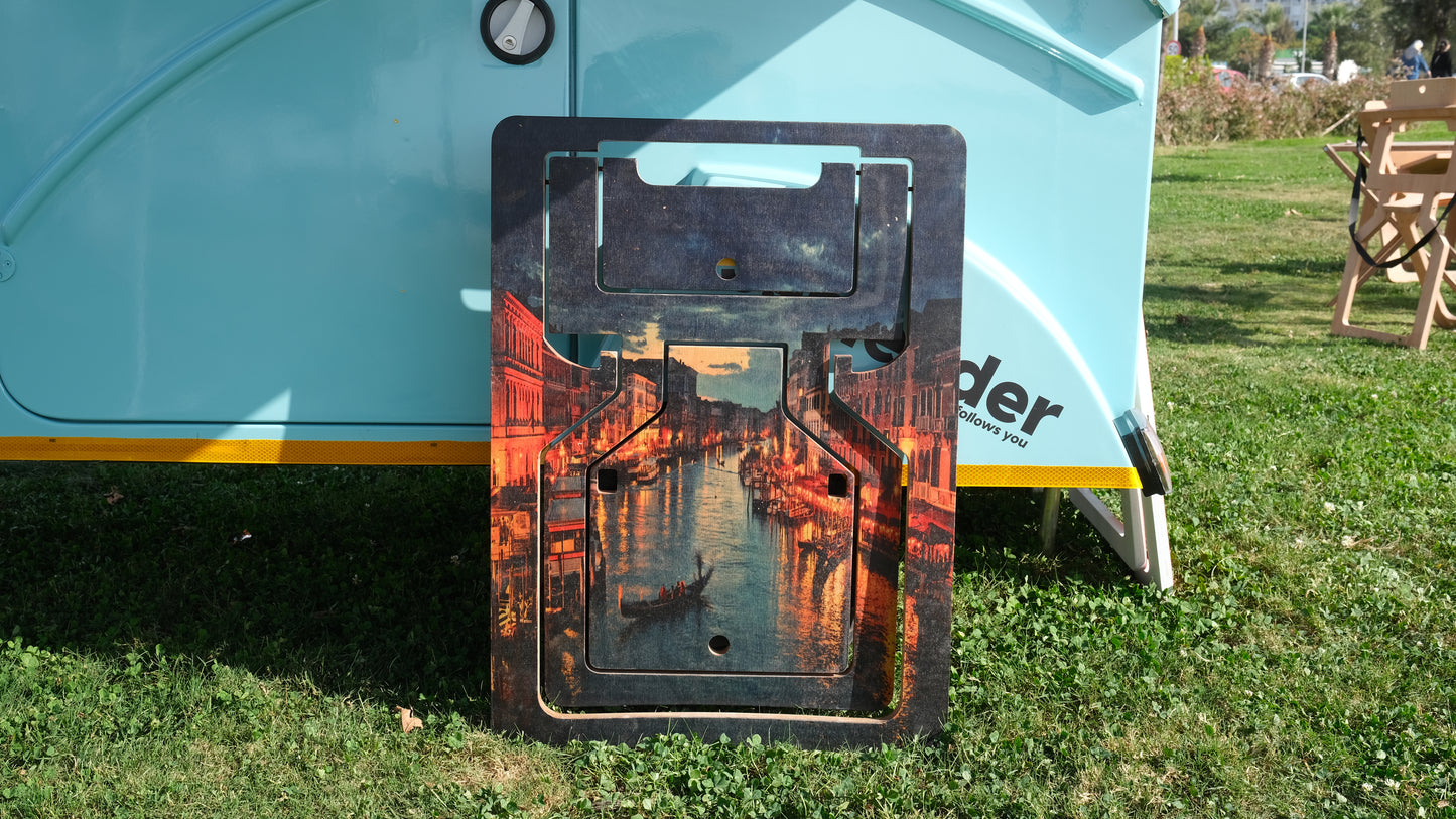 Salamander Venice Landscape Printed Foldable Chair