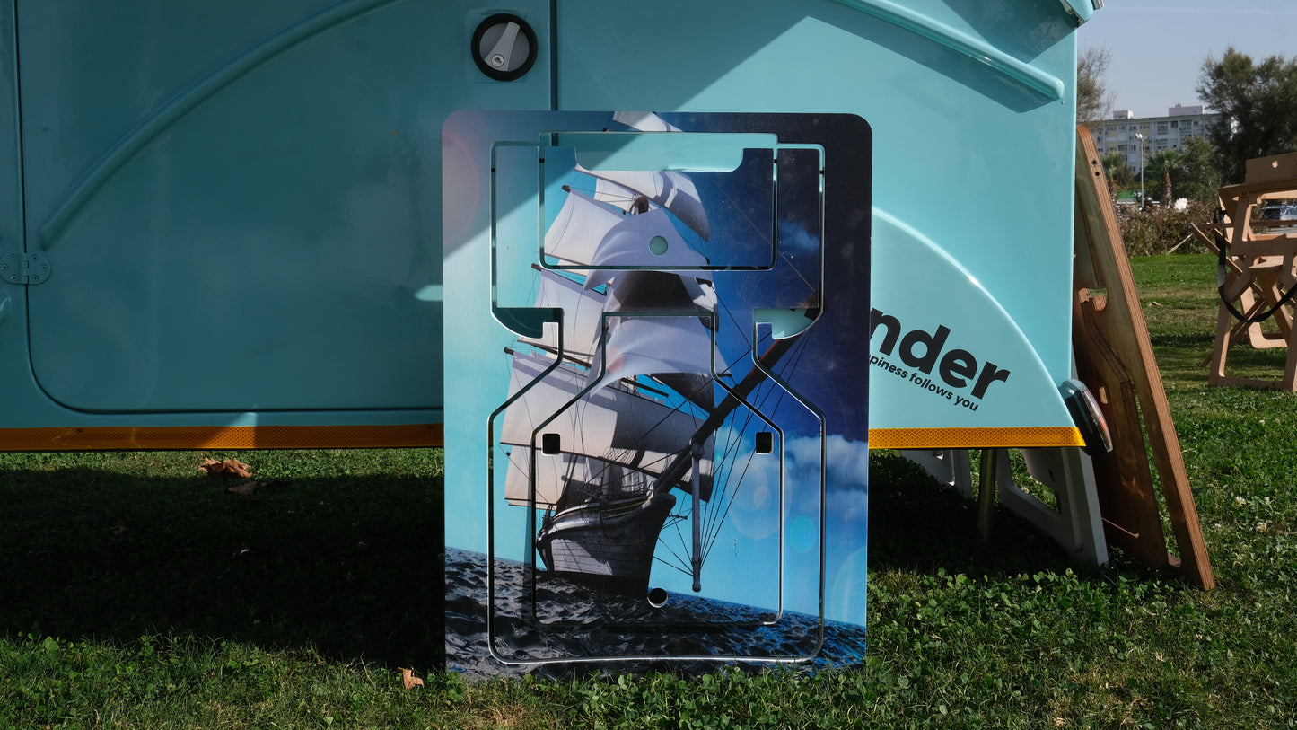 Salamander Sea World Printed Foldable Chair