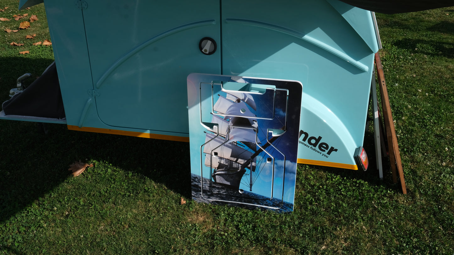 Salamander Sea World Printed Foldable Chair