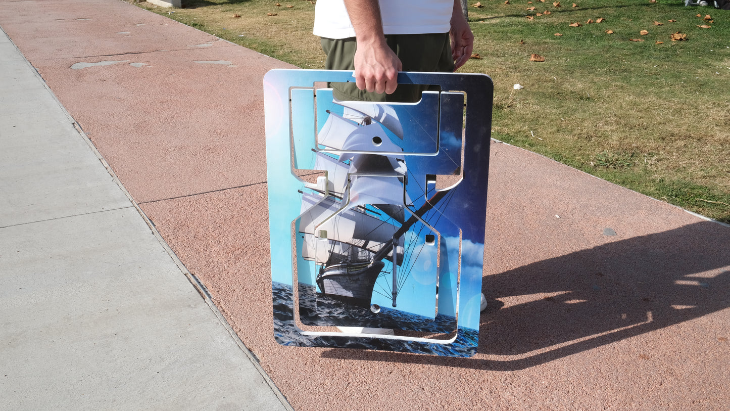 Salamander Sea World Printed Foldable Chair