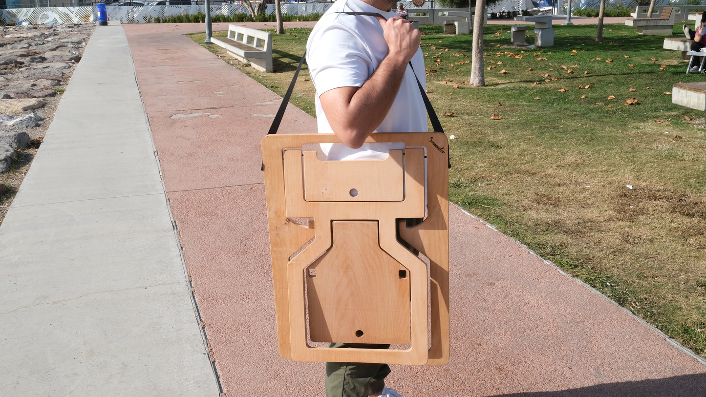 Salamander Venice Landscape Printed Foldable Chair