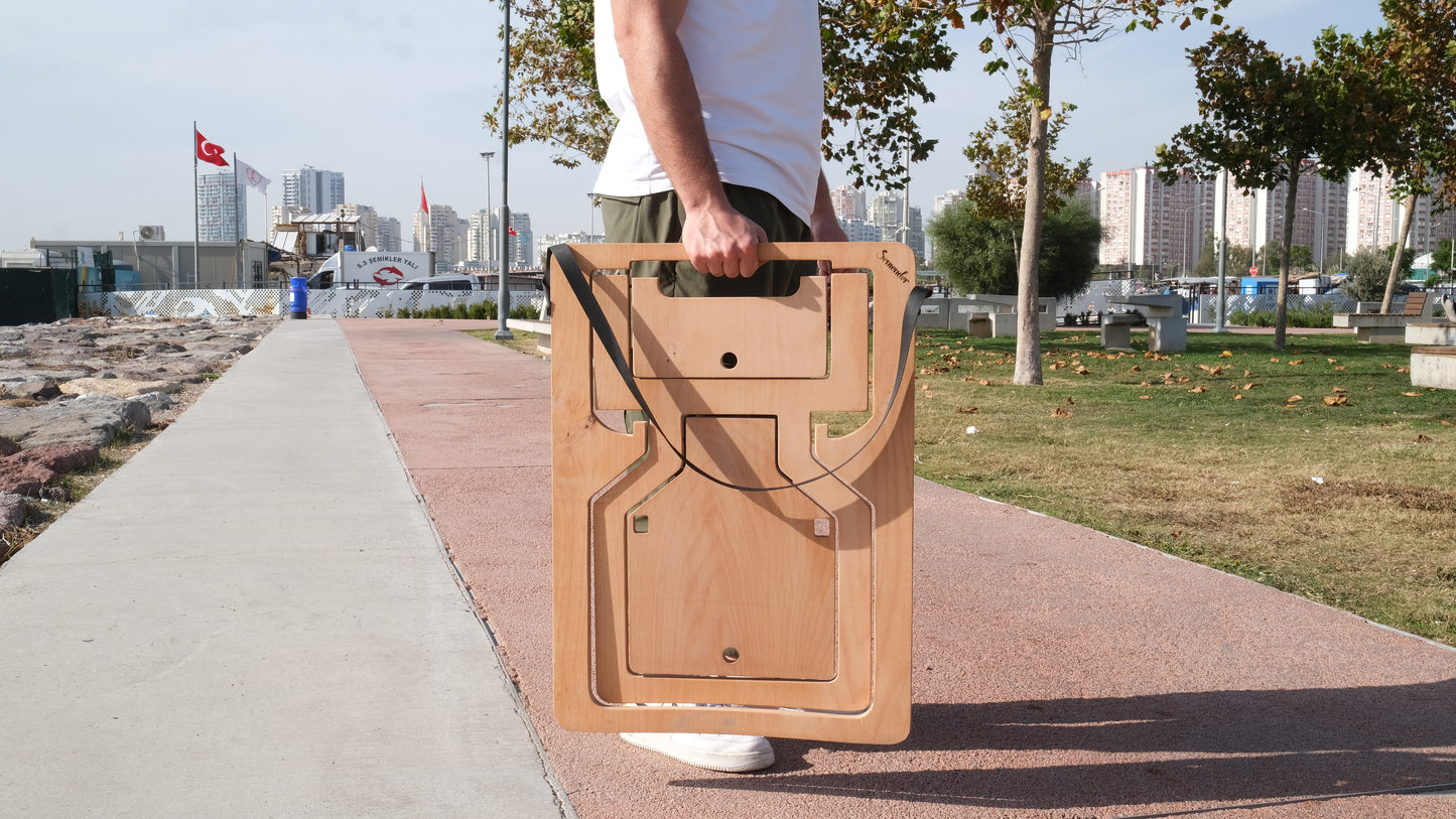 Salamander Venice Landscape Printed Foldable Chair