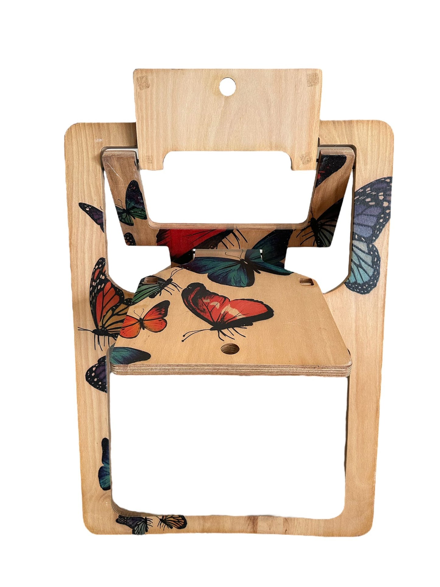Salamander Butterfly Printed Foldable Chair