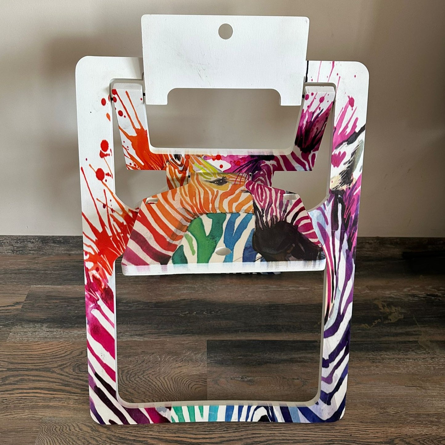 Salamander Zebra Printed Foldable Chair