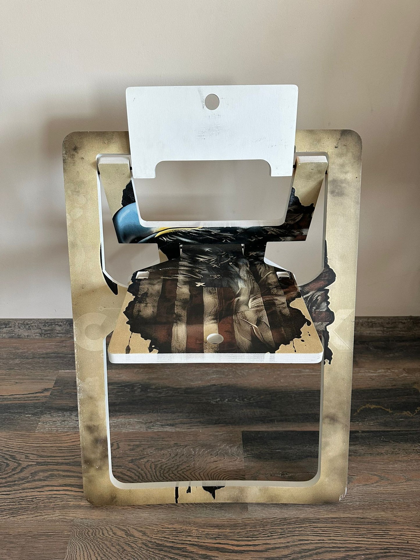 Salamander Eagle Printed Foldable Chair
